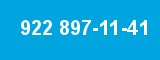 922 897-11-41